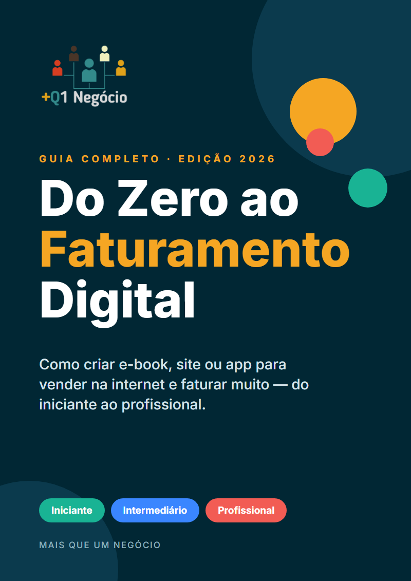 Capa do e-book Do Zero ao Faturamento Digital